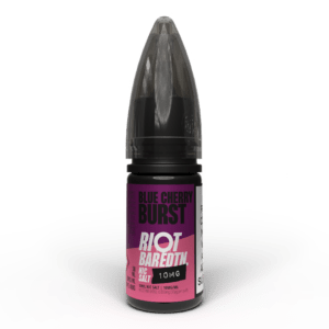 10mg (1%) Riot E-liquid BAR EDTN 10ml Nic Salts blue cherry burst