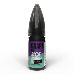 10mg (1%) Riot E-liquid BAR EDTN 10ml Nic Salts grape ice