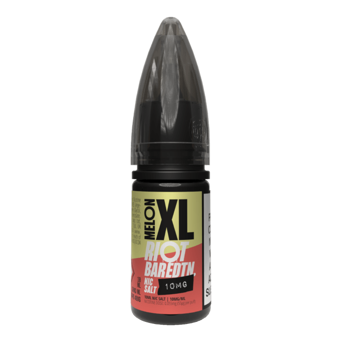 10mg (1%) Riot E-liquid BAR EDTN 10ml Nic Salts melon xl