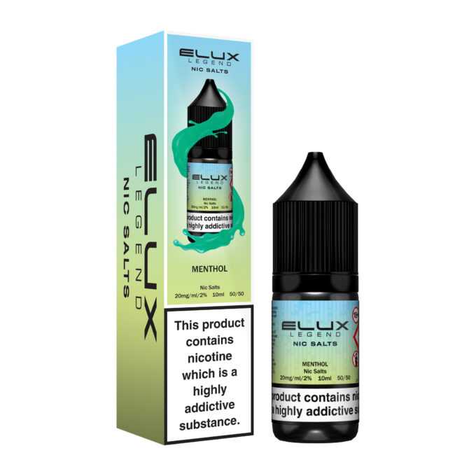 20mg (2%) Elux Legend Nic Salts menthol