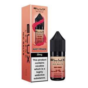 20mg (2%) Elux Legend Nic Salts - Juicy Peach