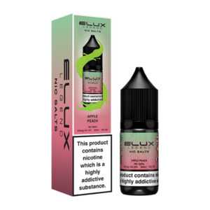 20mg (2%) Elux Legend Nic Salts apple peach