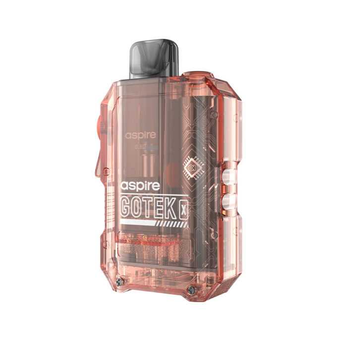 Aspire Gotek X Pod Kit translucent orange