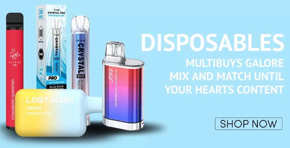 Disposable multibuy category. Free delivery over £25