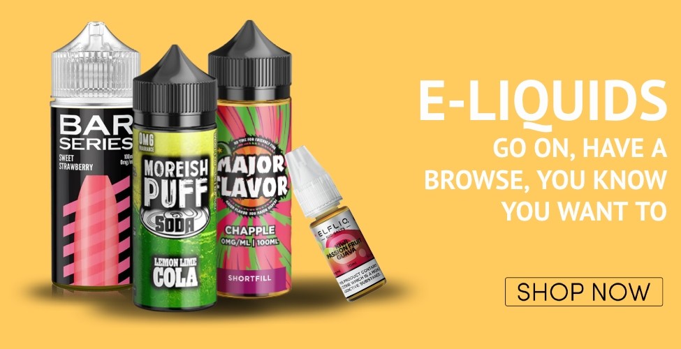 E-liquids homepage tile