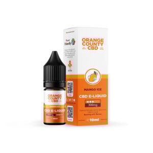 Orange County CBD 300mg Broad Spectrum E-liquid 10ml - Mango Ice