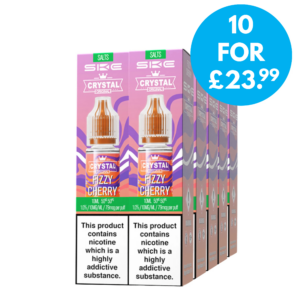 10mg Box of 10 - SKE Crystal Nic Salts Multibuy