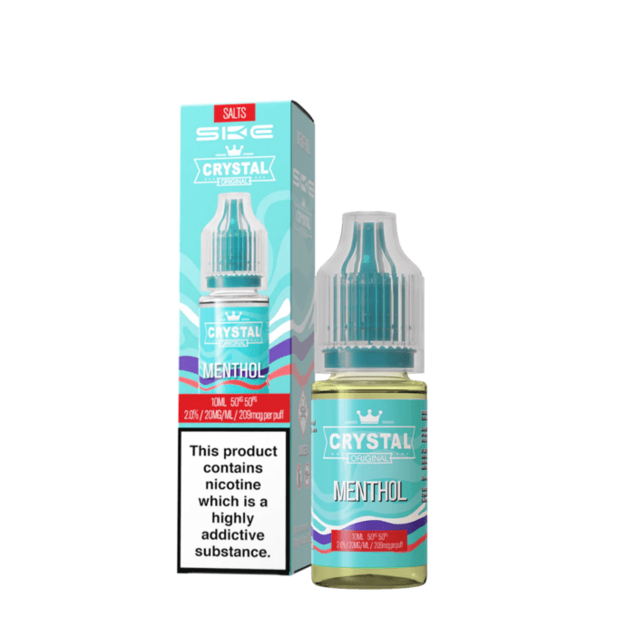 20mg (2%) SKE Crystal 10ml Nic Salts (50VG_50PG) menthol