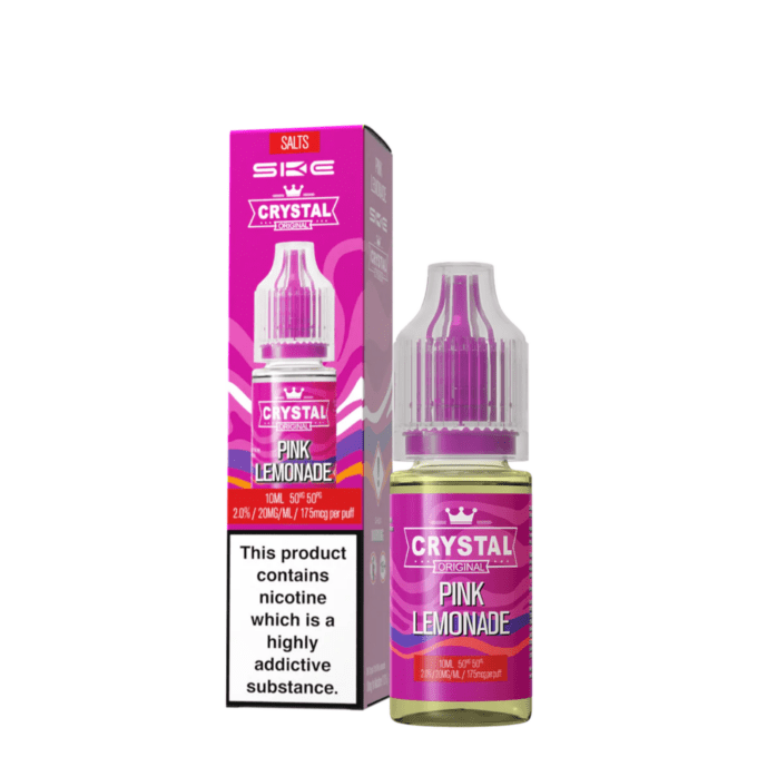 20mg (2%) SKE Crystal 10ml Nic Salts (50VG_50PG) pink lemonade