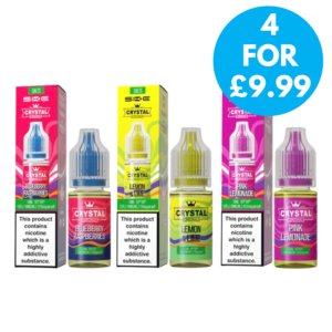 10mg SKE Crystal Nic salts 4 for £9.99