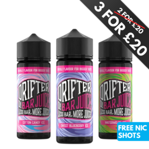 0mg Drifter Bar Juice 100ml Shortfill (50VG_50PG) (5)