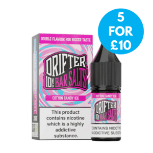 Drifter 10mg Nic Salt 10ml E-liquid - 5 For £10