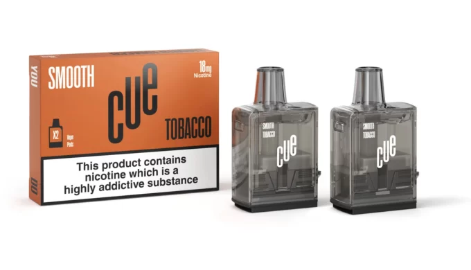Cue Vapor replacement pods tobacco