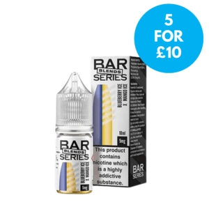 5mg Bar Series Blends 10ml Nic Salts (50VG/50PG) 5 For £10