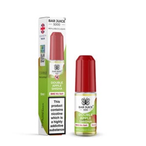 5mg (0.5%) Bar Juice 5000 Nic Salt E-liquid - Double Apple Shisha