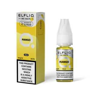 5mg (0.5%) ELFLIQ By Elf Bar 10ml Nic Salt mango