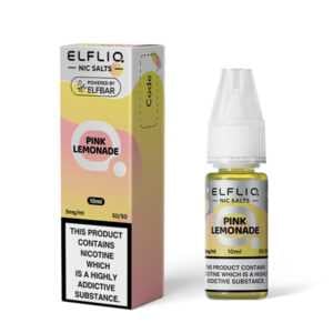 5mg (0.5%) ELFLIQ By Elf Bar 10ml Nic Salt pink lemonade