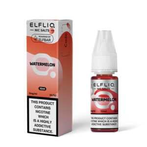 5mg (0.5%) ELFLIQ By Elf Bar 10ml Nic Salt watermelon