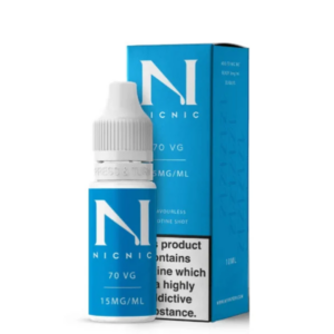 15mg Nic Nic Flavourless Vape Juice Nicotine Shot 10ml (70VG_30PG)