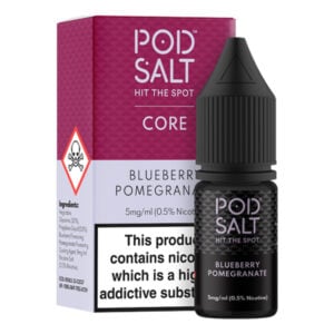 5mg Pod Salt Core 10ml Nic Salt (50VG/50PG) - Blueberry pomegranate