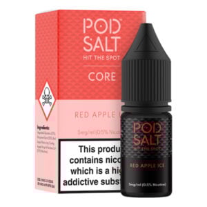 5mg Pod Salt Core 10ml Nic Salt (50VG/50PG) - Red Apple Ice