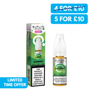 Elfliq 5mg Nic Salts - 5 For £10 Limited Time Offer