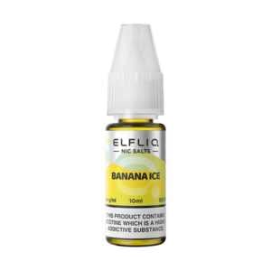 5mg (0.5%) ELFLIQ By Elf Bar 10ml Nic Salt banana ice
