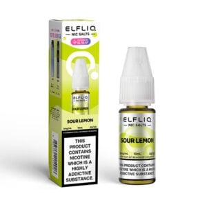 5mg (0.5%) ELFLIQ By Elf Bar 10ml Nic Salt sour lemon