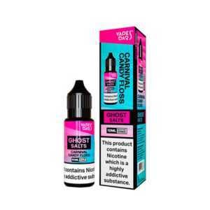 20mg Vapes Bars Ghost Salts Nic Salts 10ml - Carnival Candy Floss