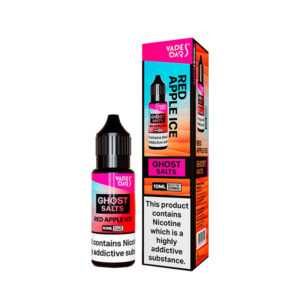 20mg Vapes Bars Ghost Salts Nic Salts 10ml - Red Apple Ice