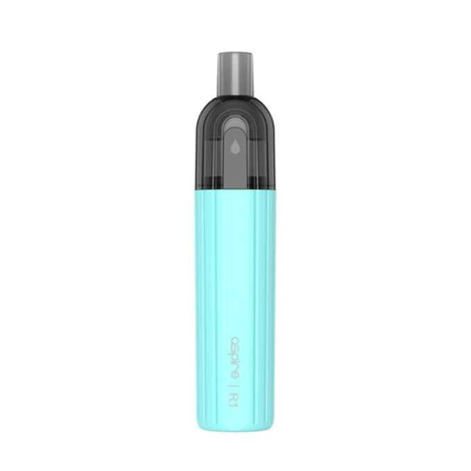 Aspire R1 Refillable Disposable Vape aqua blue