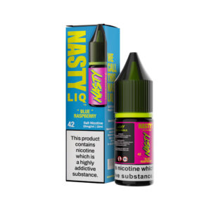 10mg Nastyliq Nic Salts 10ml (50VG/50PG) - Blue Raspberry