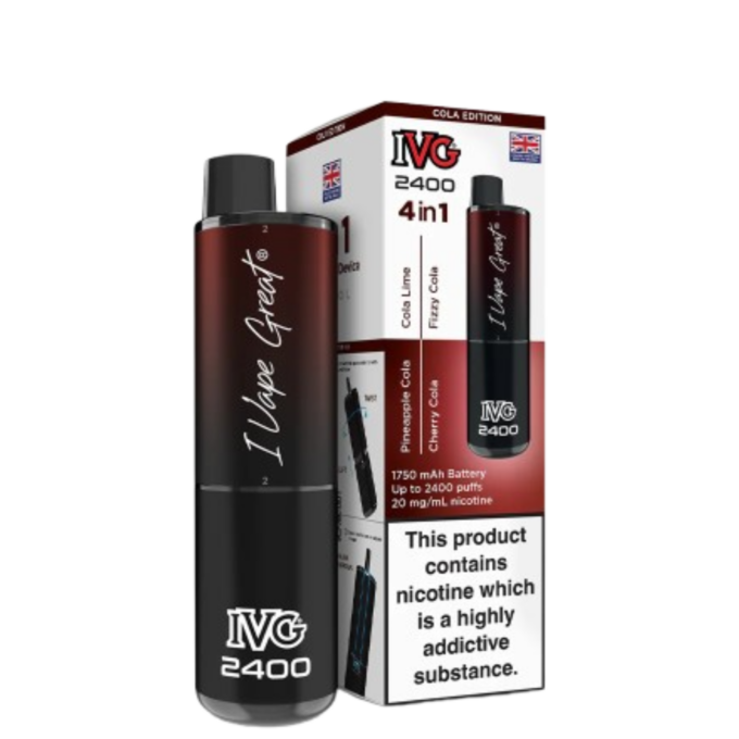 IVG 2400 Disposable Vape 20mg (2%)