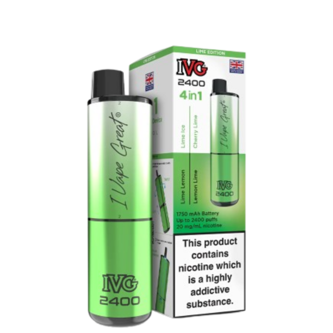 IVG 2400 Disposable Vape 20mg (2%)