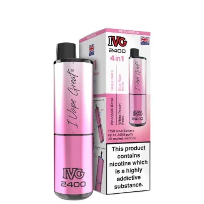 IVG 2400 Disposable Vape 20mg (2%)