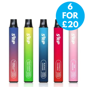 SKE Strip Bar Disposable Vape Kit - 6 for £20