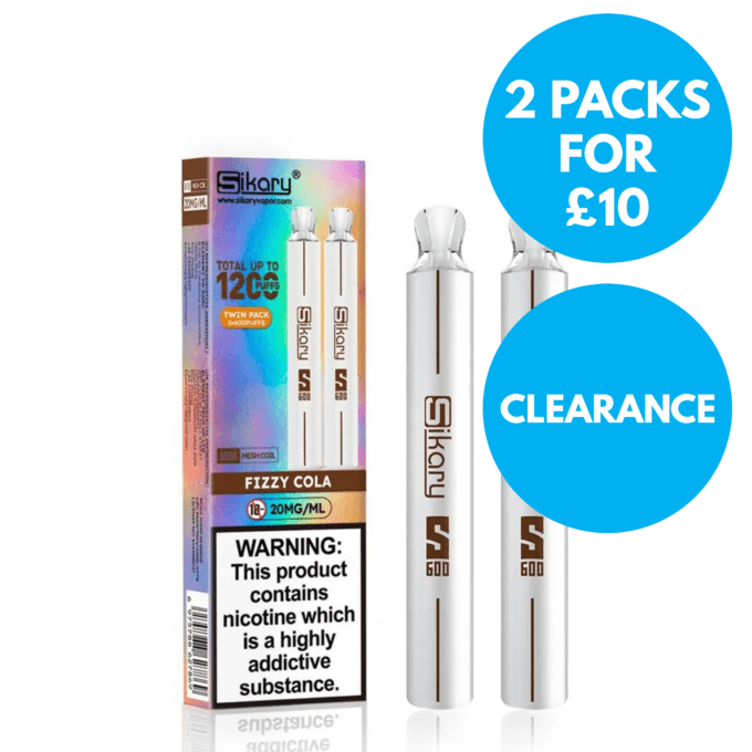 SIKARY TWIN PACK 2 FOR £10