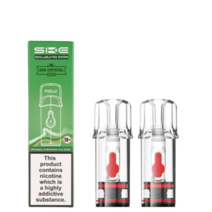 SKE Crystal Plus Empty Refillable Pods (2 Pack)