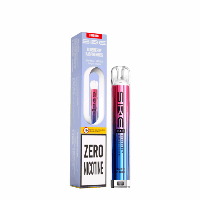 SKE Crystal Bar 600 0mg (0%) Prefilled Vape Kit - Nicotine Free