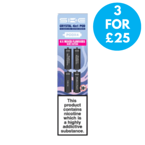 SKe 4in1 replacement pods 3 for £25