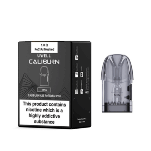 Uwell Caliburn A3S Replacement Pods - 1.0Ohms