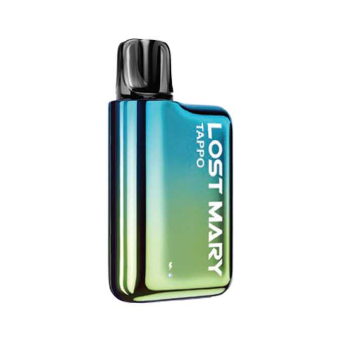 20mg Lost Mary Tappo Pod Vape Kit blue green