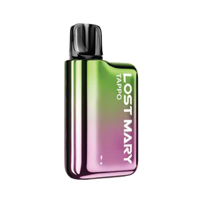 20mg Lost Mary Tappo Pod Vape Kit green pink