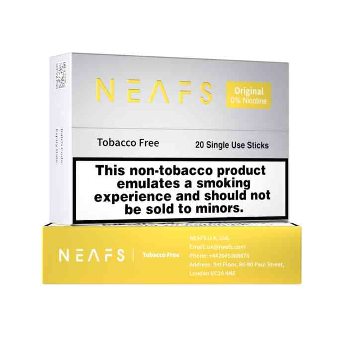 NEAFS 0% Nicotine Sticks - Original