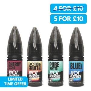 10mg (1%) Riot Squad Original Nic Salts