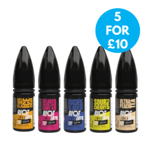 10mg Riot Squad Black Edition V2 Nic Salts