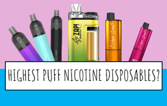 What Is The Highest Puff Nicotine Disposable Vape In The UK?