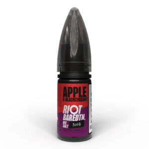5mg Riot E-liquid BAR EDTN 10ml Nic Salts (50VG/50PG) apple and blackcurrant