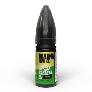 5mg Riot E-liquid BAR EDTN 10ml Nic Salts (50VG/50PG) banana kiwi ice