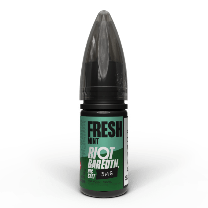 5mg Riot E-liquid BAR EDTN 10ml Nic Salts (50VG/50PG) fresh mint